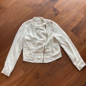 Rachel Roy sheer bomber jacket. NWT.